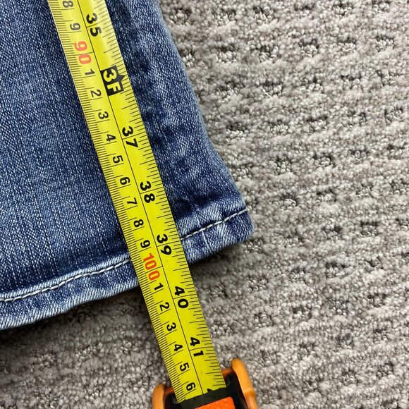 Rock & Roll Cowgirl Jeans Women Size Measured Waist 36" Blue Denim Boot Cut - Picture 6 of 14